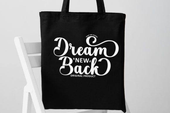 Black Vintage Font - Preview 2
