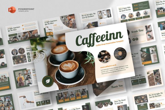 Preview of Coffee Business Powerpoint Template PowerPoint template
