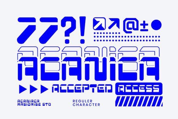 Acanica Font - Preview 2