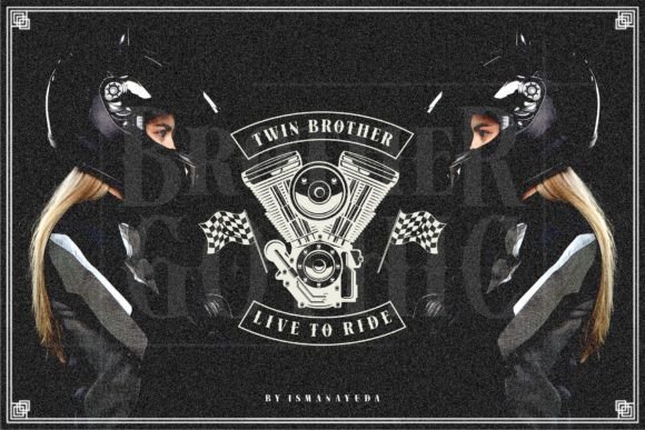 Brother Gothic Font - Preview 4