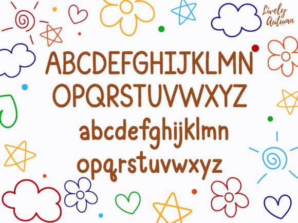 Crayon Font - Preview 1
