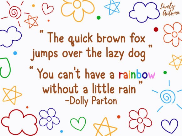 Crayon Font - Preview 3