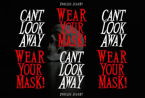 Endless Scarry Font - Preview 4