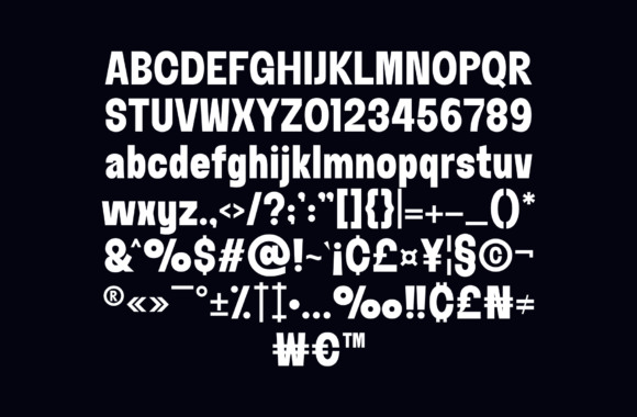 Kentalo Font font preview - 6