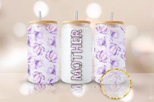 Mother Libbey Glass Can Wrap UVDTF PNG Graphic by PositiveChic ...