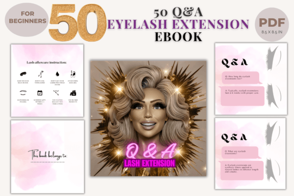 50 Q & a Eye Lash Extension Ebook