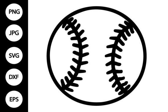 Baseball SVG, Softball SVG Grafik Plotterdateien Von MYDIGITALART13