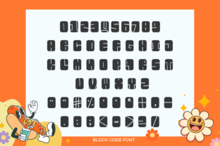 Block Code Font by VividDoodle · Creative Fabrica