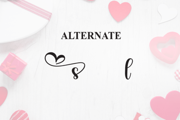 Hearts Font - Preview 6