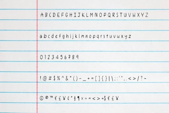 Notto Font PNG with transparent background - Preview 1