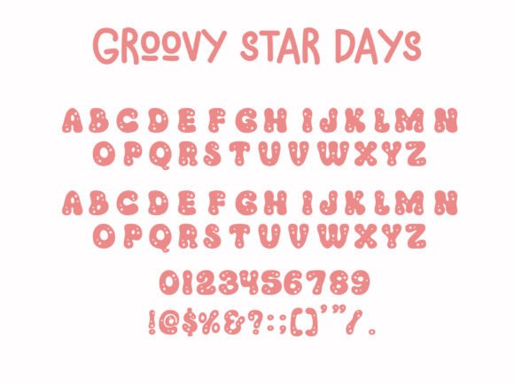 Groovy Sunshine Font - Preview 6