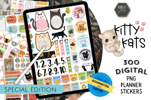 Kitty Cats - DIGITAL Planner Stickers SE