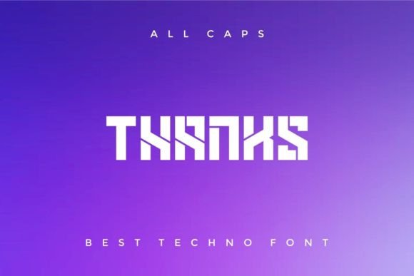 Cyber Promax Font PNG with transparent background - Preview 4