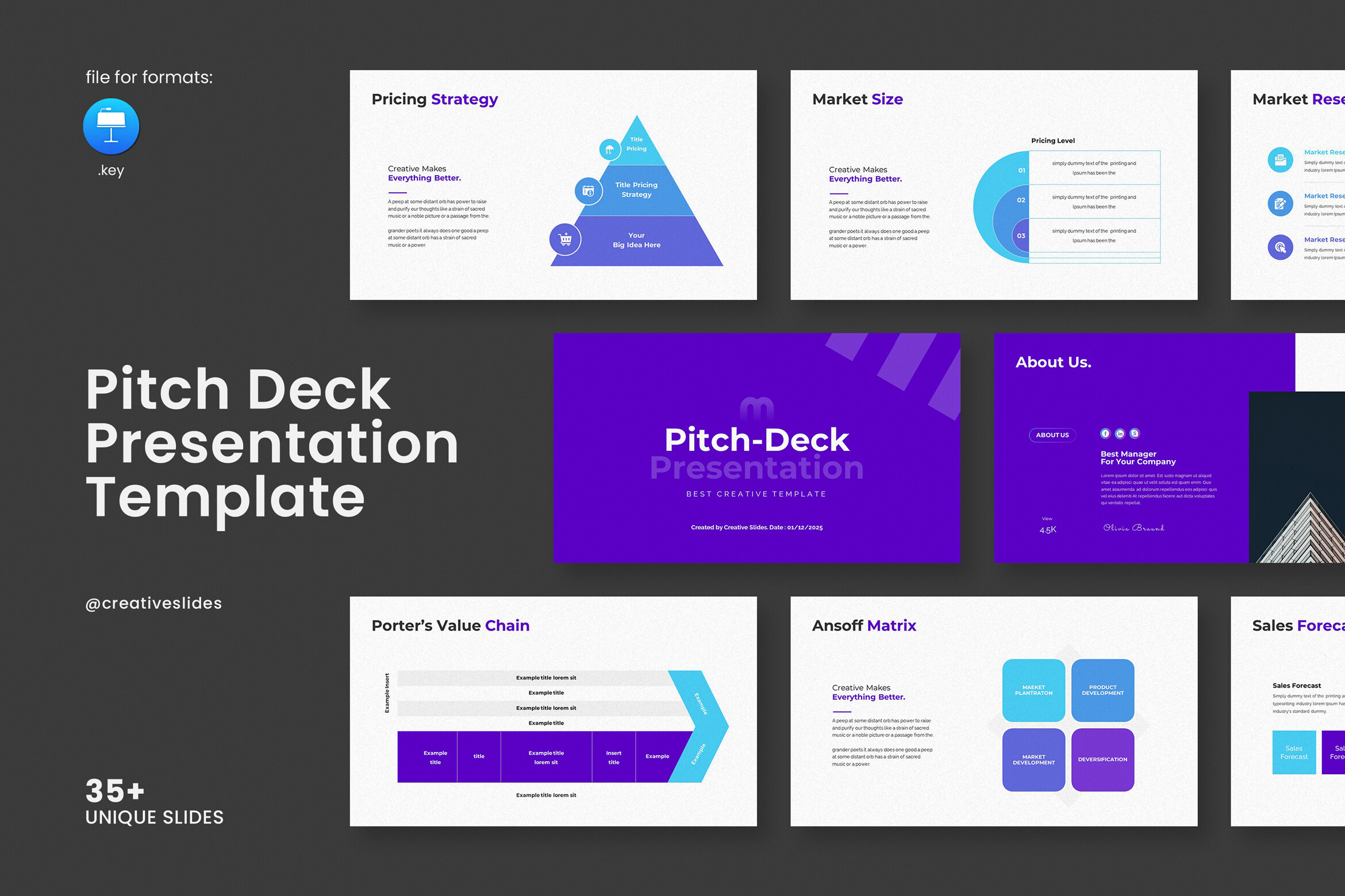 Plantilla de presentación de deck