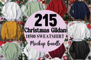 Christmas 18500 Sweatshirt Mockup Bundle