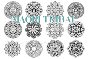 Maori Tribal Procreate Brushes & Stamps Graphic by melina wester ...