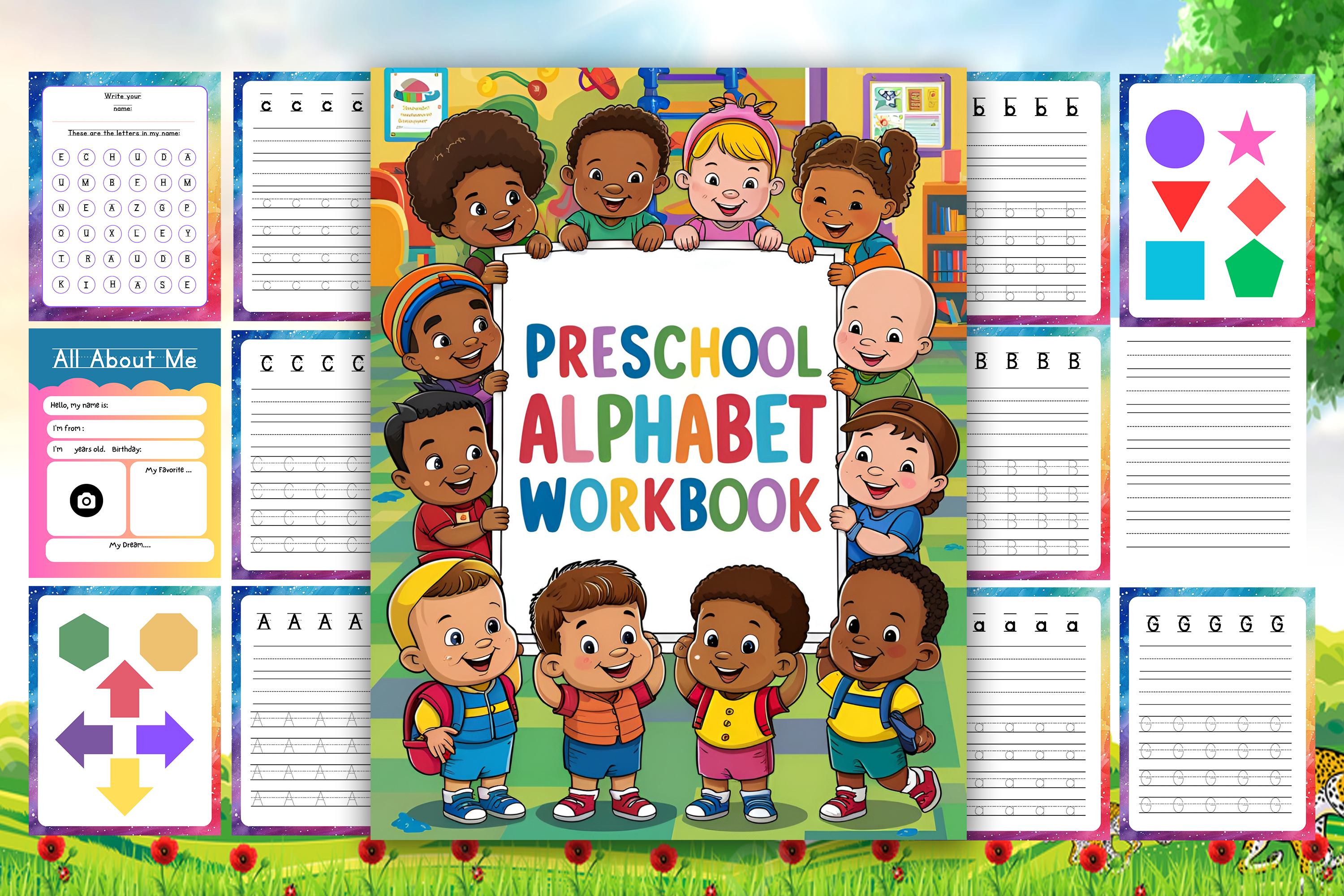 Preschool Alphabet Workbook