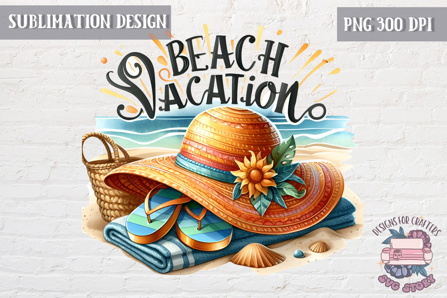 Summer Sublimation Design PNG Graphic by SVG Story · Creative Fabrica
