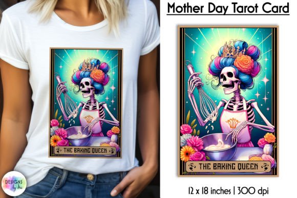 Tarot Card Mother Day, The Baking Queen