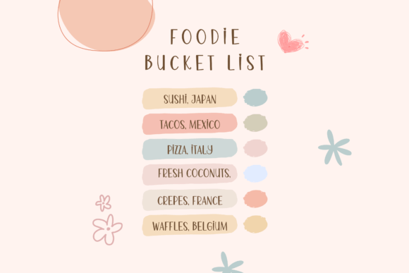 Blue Berry Font - Preview 3