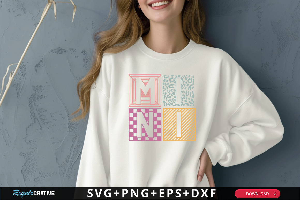Mini SVG PNG Design Graphic by Regulrcrative · Creative Fabrica