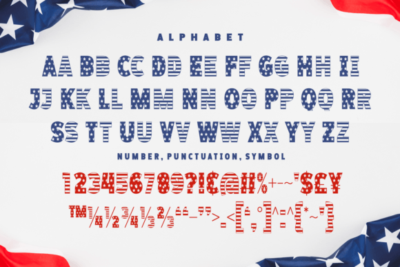 American Stars Font - Preview 4
