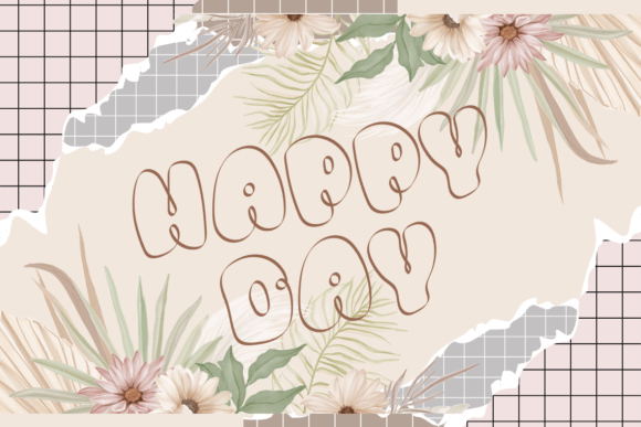 Bubble Sugar Font - Preview 3