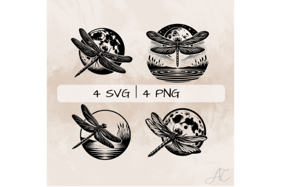 Dragonfly SVG Bundle Graphic by ArtistiC ortex · Creative Fabrica
