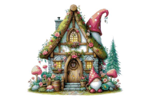 Gome House Counted Cross Stitch Patterns