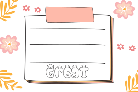 Graduation Hooray Font - Preview 4