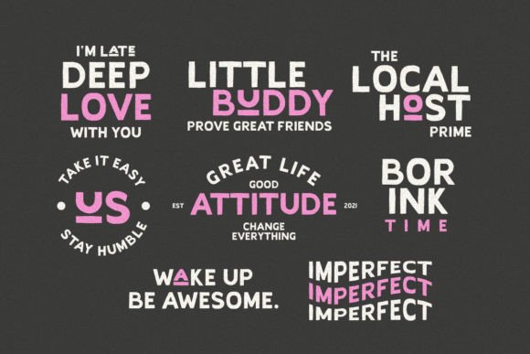 Mind Tours Font PNG with transparent background - Preview 1