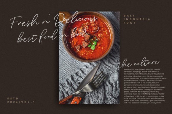 Bali Indonesia Font - Preview 3