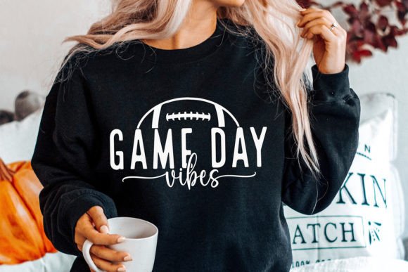 Football SVG, Game Day Vibes SVG, Sports