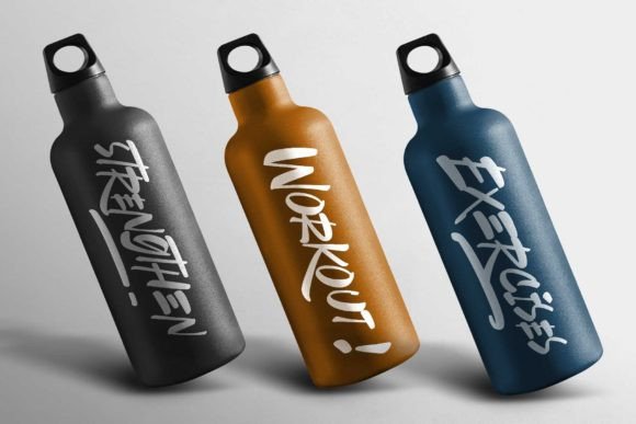 Gangsta Destroyer Font PNG with transparent background - Preview 5