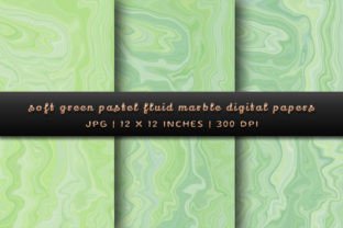 Soft Green Pastel Fluid Marble Graphic by Pugazh Logan · Creative Fabrica