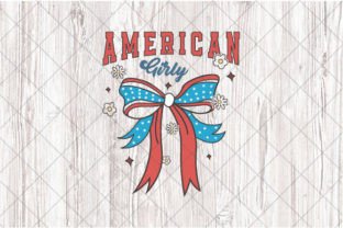 4th of July American Girly PNG, Coquette Graphic by createaip ...