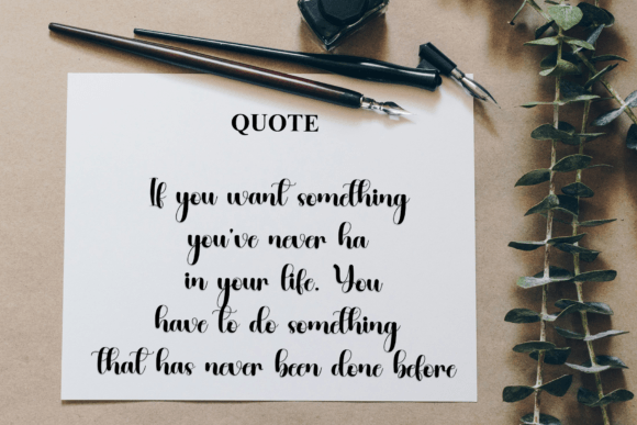 Aesthetic Font - Preview 5