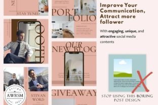 Beauty Canva Instagram Template Graphic by AWRSMdesign · Creative Fabrica