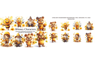 Bees Clipart Png Mega Bundle Graphic by Markicha Art · Creative Fabrica