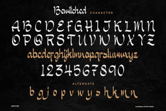 Bewitched Font - Preview 3