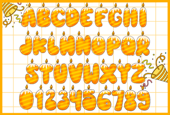 Birthday Font - Preview 2