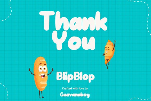 Blip Blop Font - Preview 6