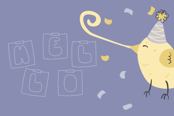 Bubble Joy Font - Preview 4
