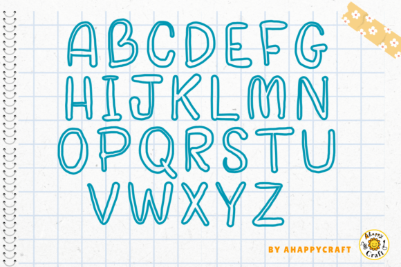 Cute Inky Font - Preview 2