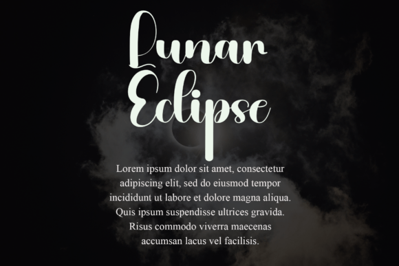 Eclipse Font - Preview 6