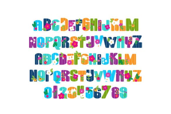 Floral Mixer Font - Preview 2