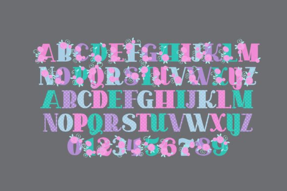 Floret Spring Font - Preview 4