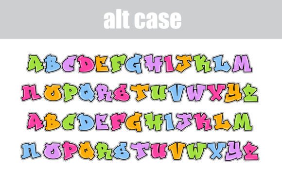 Hip Dippy Daisy Font PNG with transparent background - Preview 2