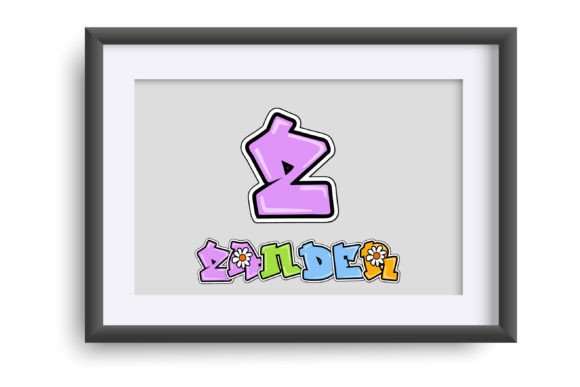 Hip Dippy Daisy Font PNG with transparent background - Preview 5