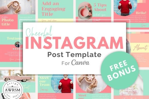 Instagram Carousel Canva Post Template Graphic by SnapyBiz · Creative ...